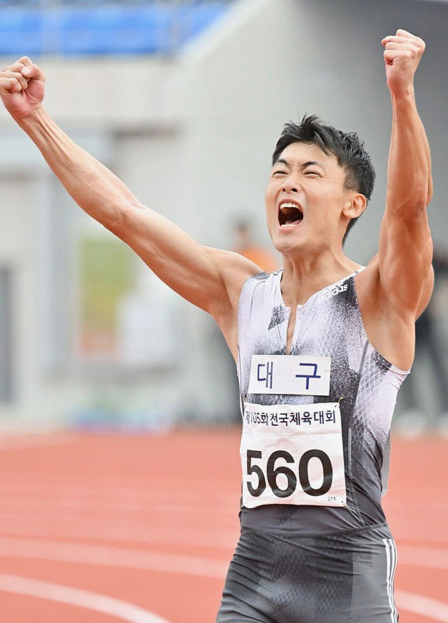 대구시청 육상 트랙 김주호 韓 육상의 미래 亞선수권 신기록 향해 달린다