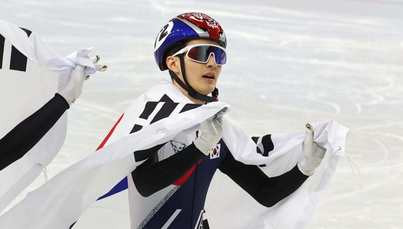 장성우 1000m에서 금메달…2000m 계주에 이어 두번째
