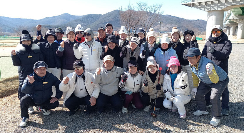 [동네뉴스] 시베리아 한파 몰아쳐도 파크골프가 좋은 위진클럽 회원들