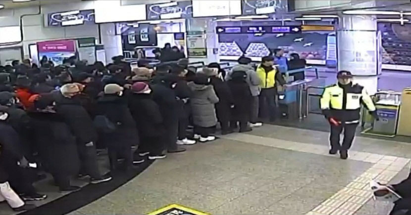 동대구역 탄핵반대 집회 당일 대구도시鐵 역대 최다 승객 몰려...8만7천명