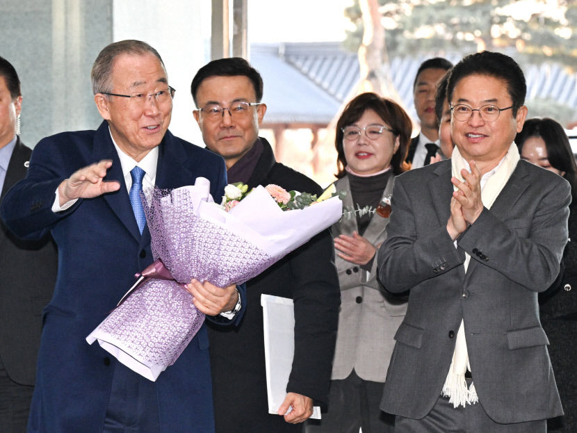 반기문 경주APEC 국제 화합의 장 되길