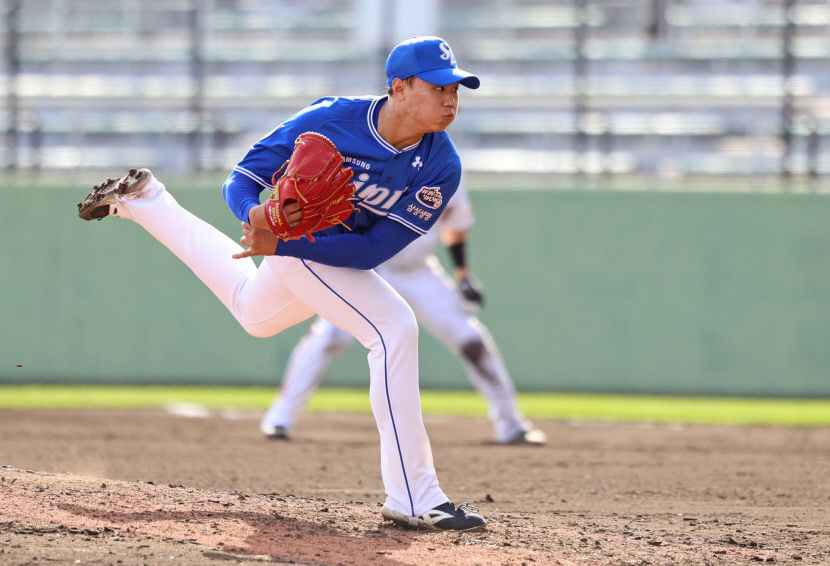[푸른빛 오키나와] 삼성 라이온즈 신인들 배찬승 심재훈 함수호 차승준
