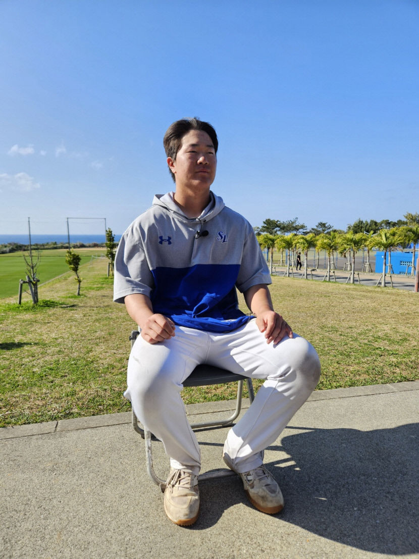 [푸른빛 오키나와] 삼성 라이온즈 신인들 배찬승 심재훈 함수호 차승준