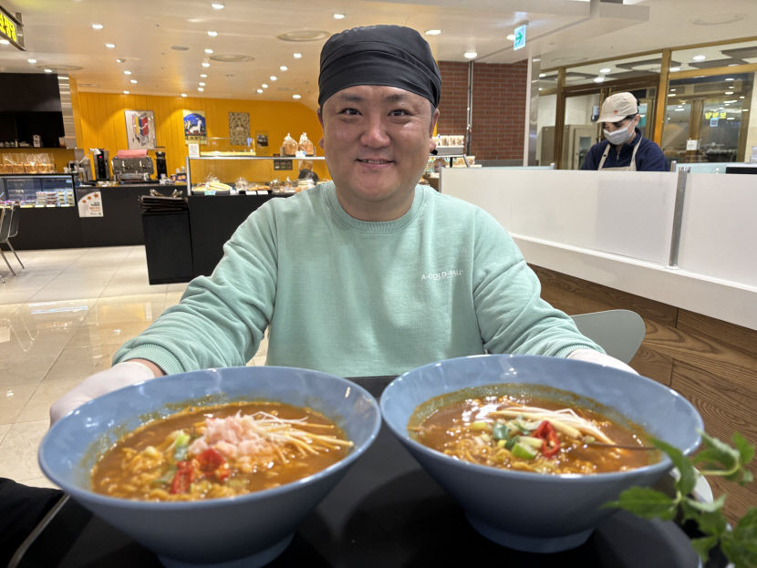 [포토뉴스]경북지역 특산물로 만든 이색 라면 맛보러 오세요