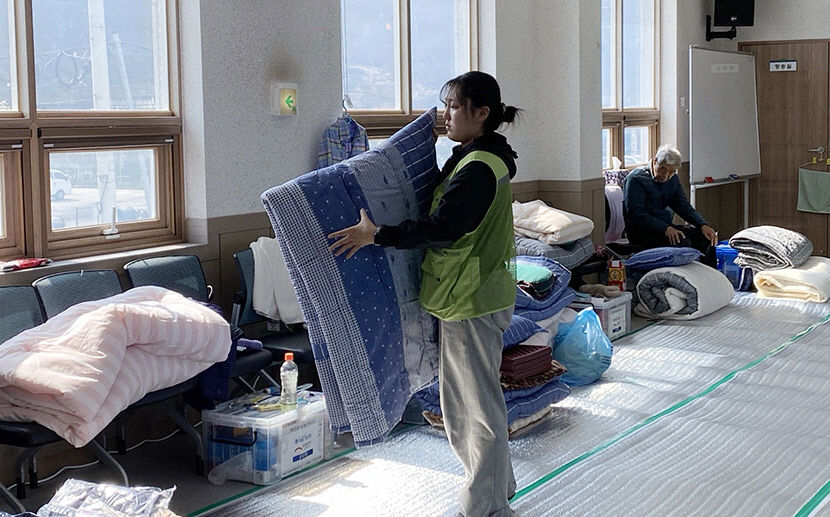 계명대, 산불 피해지역 봉사…성금·장학금도