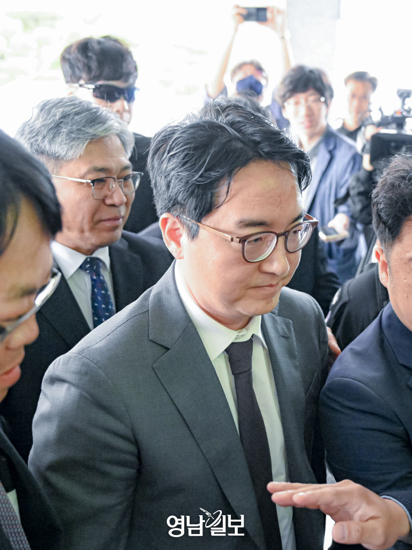 [포토뉴스] 대구지검 찾은 심우정 묵묵부답