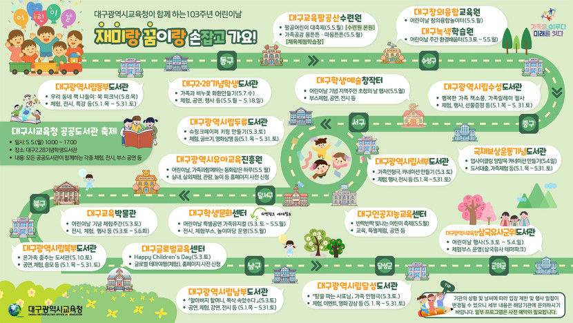 가족사랑 팡팡 터지는 5월, 부모도 아이도 펀펀 체험