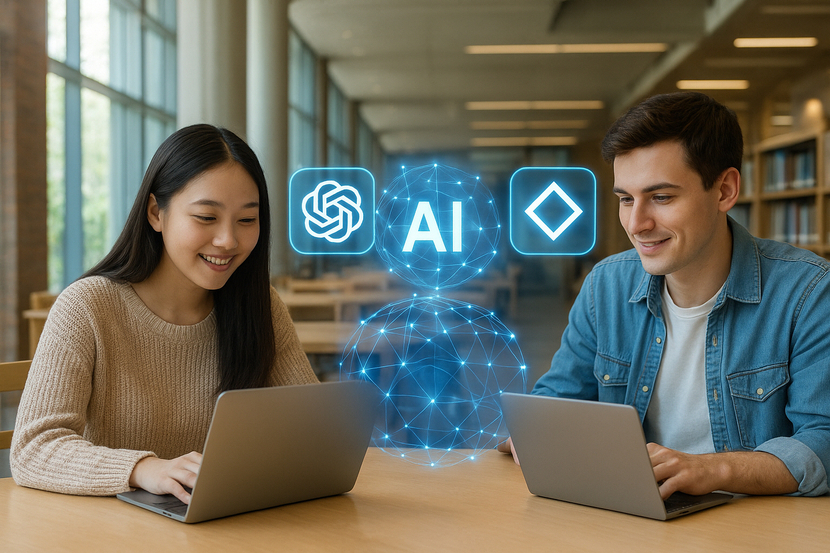 계명대 AI 플랫폼 시연 장면