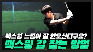 안정적인 백스윙 방법