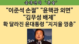[송국건의 혼술] ‘김무성 민주평통 수석부의장’ 내정 취소? “윤핵관 추천”이어서?