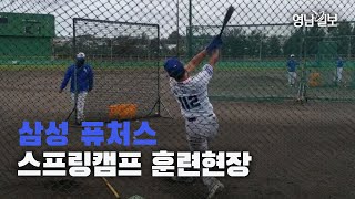 [영상뉴스]삼성 퓨처스 , 스프링캠프서 하루에 야구공 5천개씩 훈련