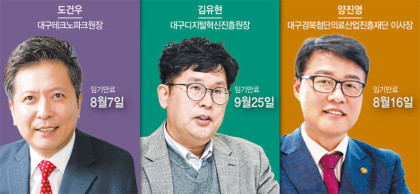 신산업 지원기관 `대구TP·DIP·케이메디허브` 수장 행보 촉각