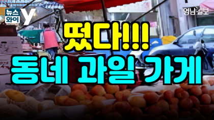 [뉴스와이]떴다!! 동네 과일 가게