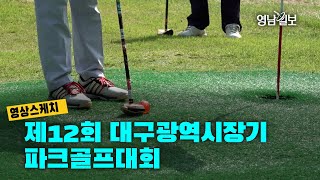 [영상스케치] 제12회 대구광역시장기 파크골프대회