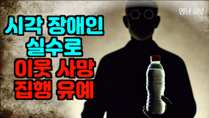[뉴스와이] 시각 장애인 실수로 '이웃 사망', 집행 유예 선고
