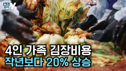 [뉴스와이] 올해 '김장 비용' 52만 원 예상