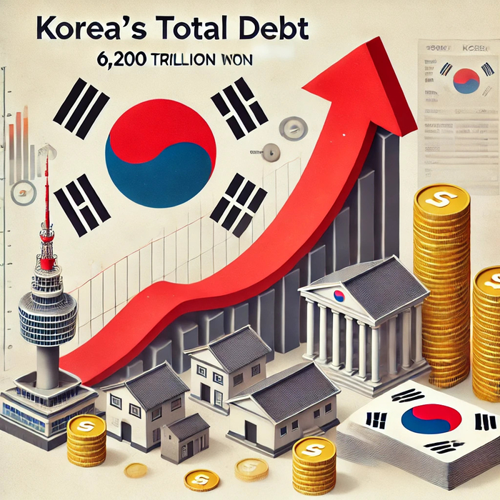 국가총부채 6천222조 돌파… 사상 최대 규모 ‘빨간불’