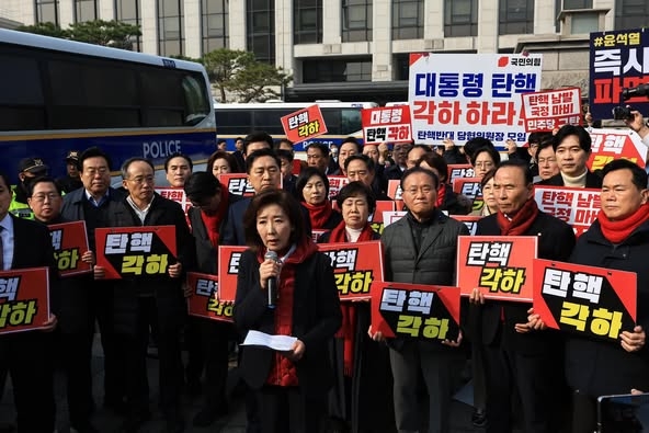 나경원의원 “민주당, 최상목 권한대행 탄핵 추진 시도 ‘생떼이자 떼법’”