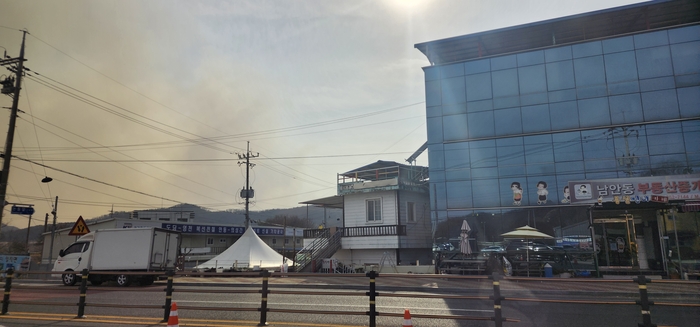 의성 산불, 안동으로 번질라…안동시 ‘확산방지 총력’