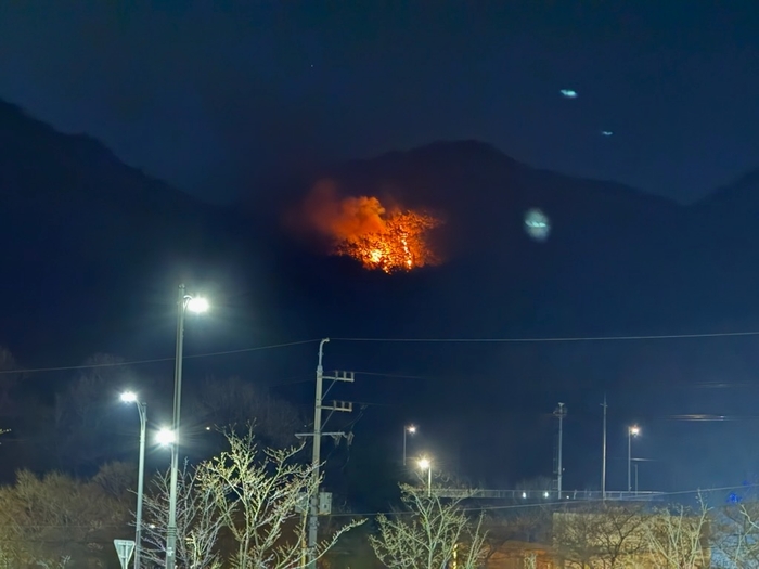 대구 달성 산불 소식에 시민들 “어떡하나” “잠 못 자겠다”