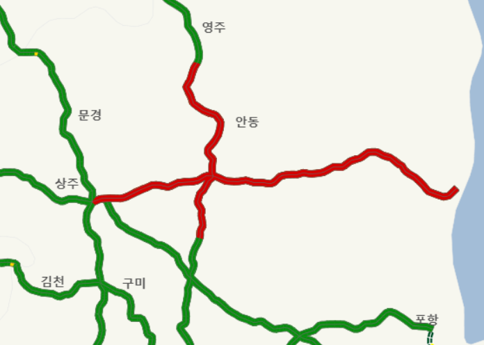 의성 산불 등 경북북부 산불에…고속도로 운영 중단