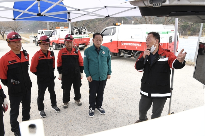 문경시, 의성산불 확산 방지에 총력