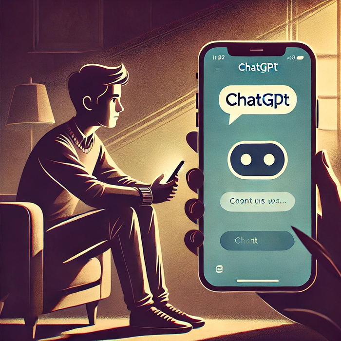 챗GPT 등 AI를 고민 상담 용도로 활용하는 이들이 늘고 있다. 사진은 챗GPT로 만든 AI 고민 상담 이미지. <챗GPT 제공>