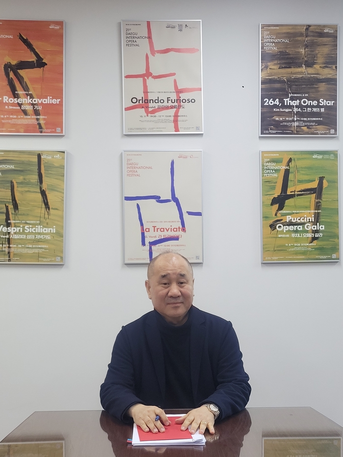 국립 예술단체의 지방 이전이 화두가 되고 있는 가운데, 정갑균 대구오페라하우스 관장은  국립오페라단 지방 이전지로는 대구가 최적지라고 말했다. 박주희기자 jh@yeongnam.com