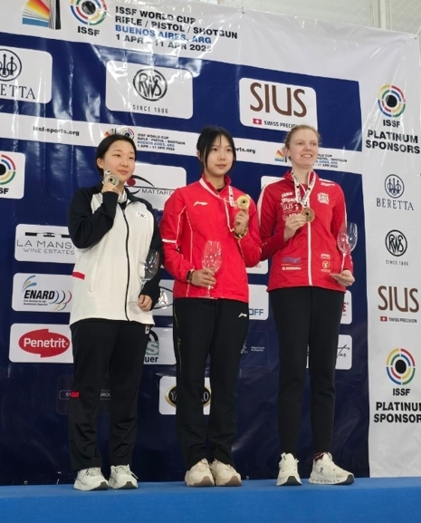 울진군청 권은지, ISSF 월드컵서 한국신기록 경신·은메달 쾌거