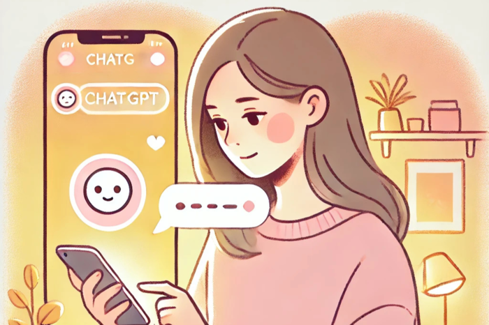 챗GPT 등 AI를 고민 상담 용도로 활용하는 이들이 늘고 있다. 사진은 챗GPT로 만든 AI 고민 상담 이미지. <이미지=생성형 AI>