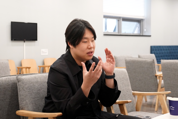 박재홍은 피아니스트에게 가장 필요한 재능은 음악을 얼마나 오랫동안 사랑할 수 있느냐라고 강조했다. <수성아트피아 제공>