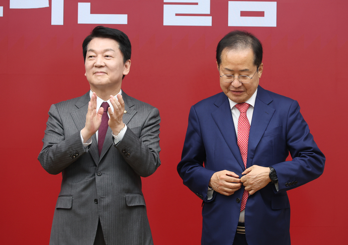 국민의힘 대선 경선 2명 압축…“원팀·정계은퇴” 희비 엇갈려