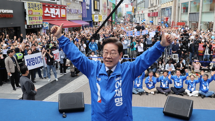 [6·3대선]이재명 “맹목적 지지는 안 돼…TK도 신상 좀 써보라”