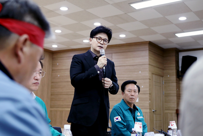 한동훈, 산불 피해 지역에 특별한 보상