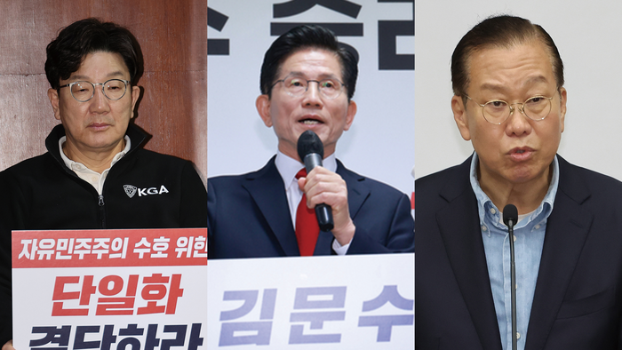 김문수-당 지도부 격돌…단일화 시한 앞 극한 대치