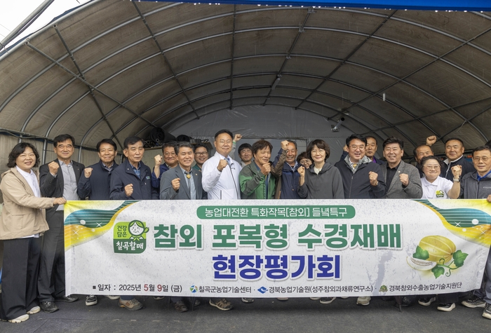 칠곡, 참외 수경재배