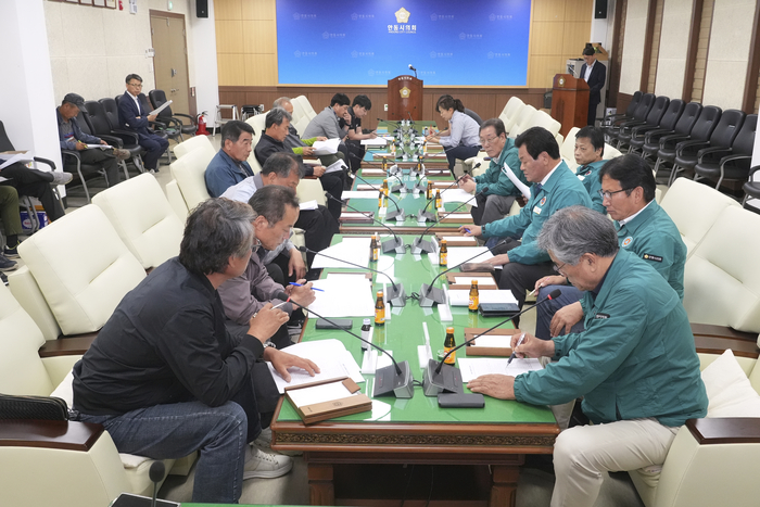 산불 피해 지역 주민 안동시의회 방문