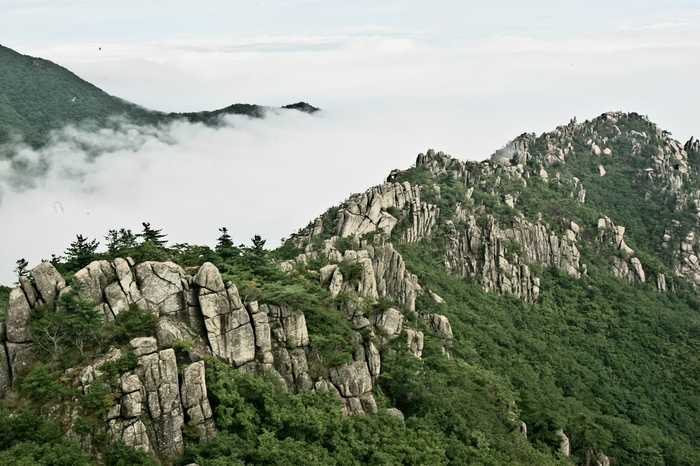 가야산 정상에서 바라본 만물상 전경 <성주군 제공>