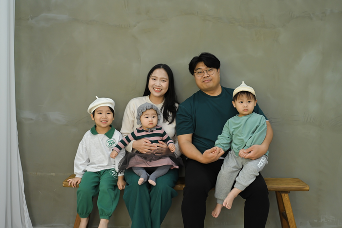 황윤주씨 가족사진. 본인제공