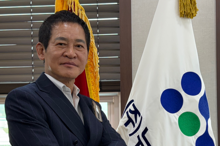 성점화 대구 아너소사이어티 회원 대표. 성주일반산업단지에 본사를 둔 <주>뉴프라임 대표이사인 그는 2017년 대구 아너소사이어티 105호 회원에 이름을 올렸고 지금은 대구 아너소사이어티 대표를 맡고 있다. <구경모 기자>