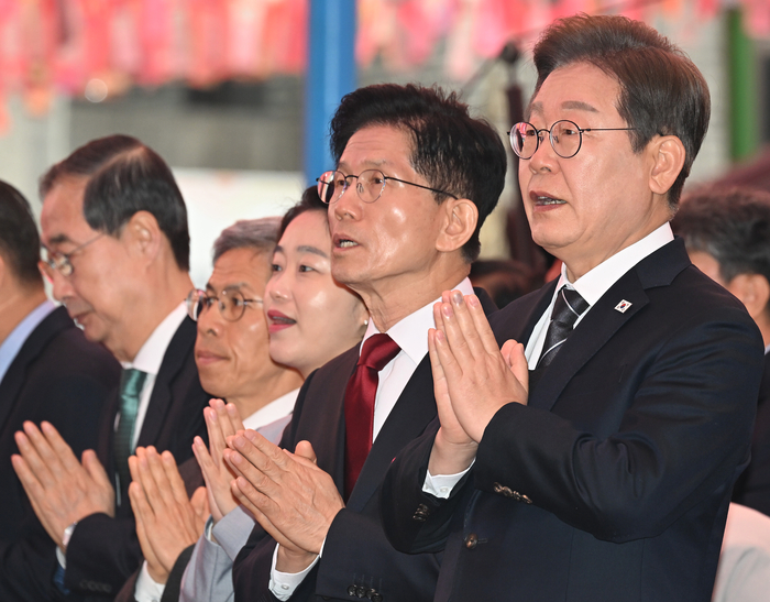 민주·보수·개혁 3자 가상대결 시 이재명 46.5%…TK에서 보수 단일화에 한덕수 선호