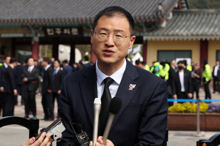 무소속 김상욱 의원, 민주당 입당 기자회견