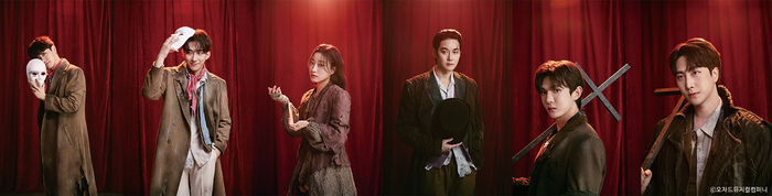 제19회 DIMF 공식초청작 '시지프스' 캐스팅 라인업. 왼쪽부터 배우 송유택, 조환지, 윤지우, 임강성, 이후림, 이선우. <DIMF 제공>