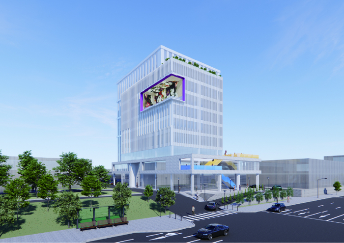 한국산업단지공단 경북지역본부 별관 조감도<한국산업단지공단 경북지역본부 제공>