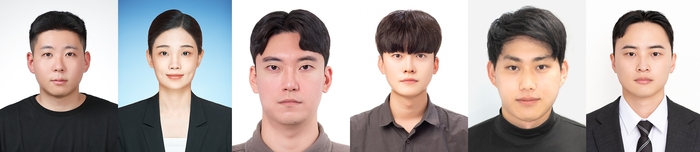 국가장학사업인 '대학원 대통령과학장학금' 제2기 장학생으로 최종 선발 박사과정 유형 박시현·서정화·이유성·김용환·신현길 학생, 석사과정 유형의 진경수 학생. <경북대 제공>