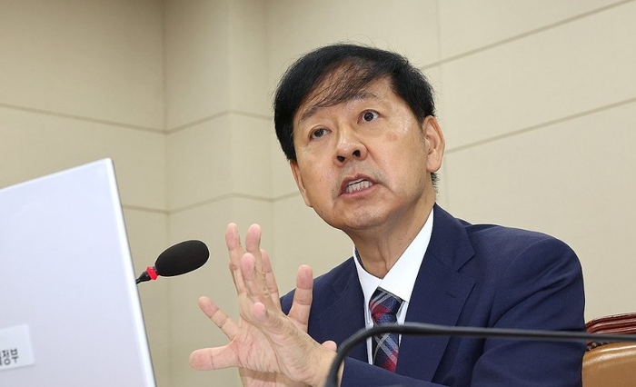 구윤철 경제부총리 겸 기획재정부 장관 후보자가 17일 국회 기획재정위원회에서 열린 인사청문회에서 의원 질의에 답변하고 있다.연합뉴스.