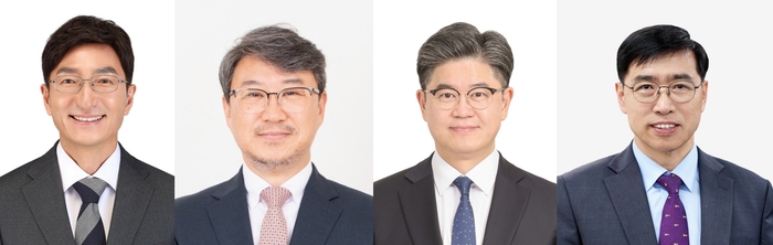 국립 금오공과대학교 제9대 총장 선거가 23일 치러진다. 송영준(왼쪽부터)·김상호·김태성·허장욱 후보