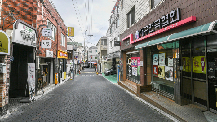 대구 대표 공연예술거리 대명연극거리 모습. <영남일보 DB>