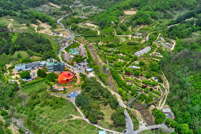 2025 예천곤충페스티벌이 열리는 예천곤충생태원 모습. <예천군 제공>