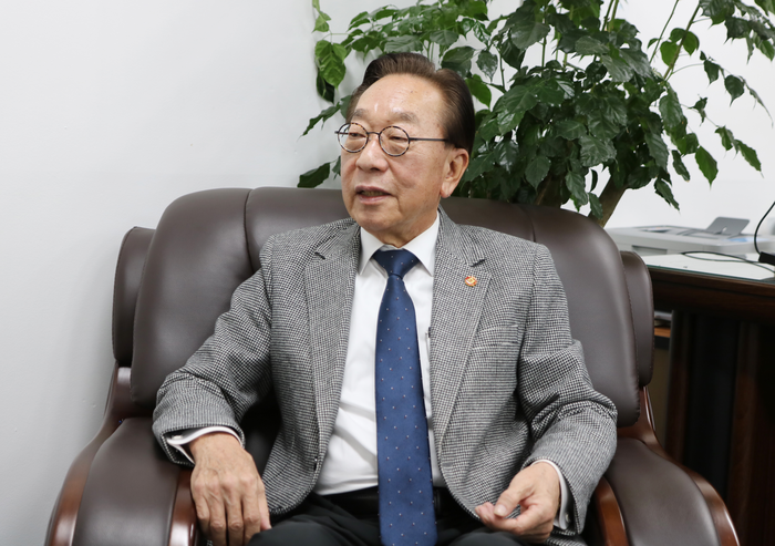 백범 장손자 김진 광복회 부회장. 임소희 광복회 홍보팀장 제공.